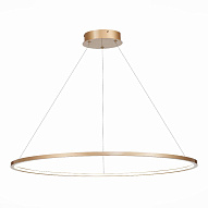 ST603.243.46 Светильник подвесной ST-Luce Золотистый/Белый LED 1*46W 4000K Подвесные светильники 500_191_2978547